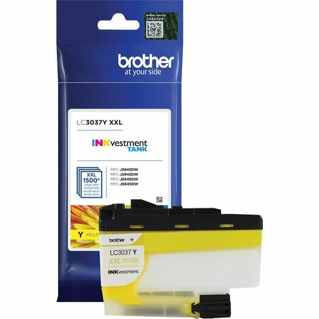 BROTHER INTERNATIONAL Super High Yld Yellow Ink Cart LC3037Y